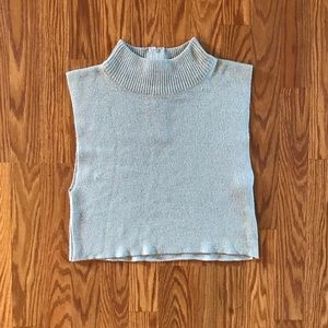 Sparkly vintage crop top